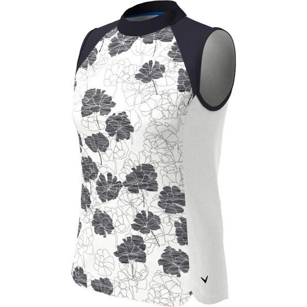 Women's Floral Print Sleeveless Top