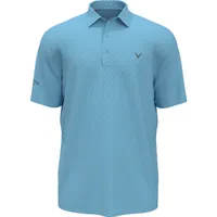 Men's Chev Jacquard Short Sleeve Polo