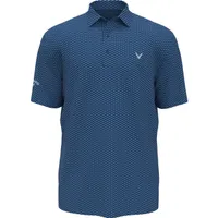 Men's Chev Jacquard Short Sleeve Polo