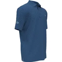 Men's Chev Jacquard Short Sleeve Polo