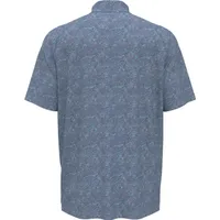 Men's Linear Abstract Short Sleeve Polo