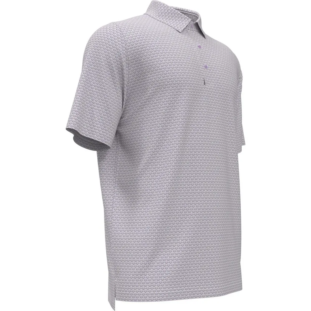 Men's Trademark Ombre Chev Short Sleeve Polo