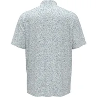 Men's All Over Micro Abstract Short Sleeve Polo