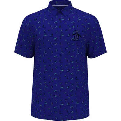 Men's Retro Arcade Short Sleeve Polo