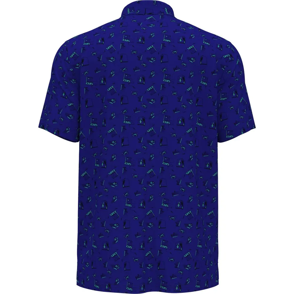 Men's Retro Arcade Short Sleeve Polo