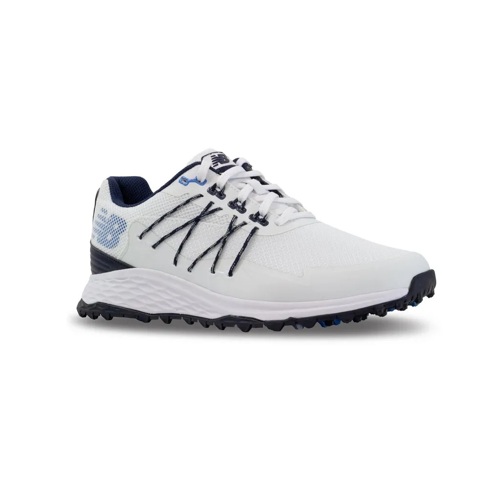 Men's Fresh Foam Pace SL Spikeless Golf Shoe - White/Blue