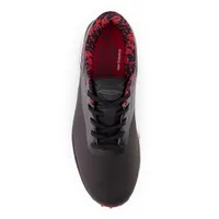 Men's Fresh Foam X Defender Spiked Golf Shoe - Black/Red