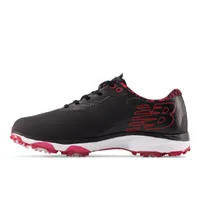 Men's Fresh Foam X Defender Spiked Golf Shoe - Black/Red