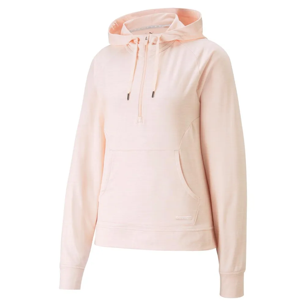 Women's Hooded 1/4 Zip Sweater