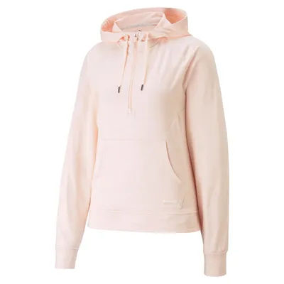 Women's Hooded 1/4 Zip Sweater