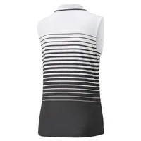 Women's MATTR Stripe Sleeveless Polo