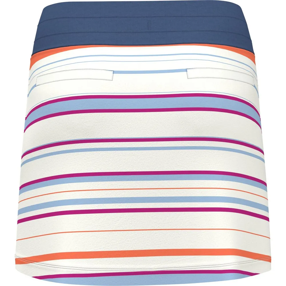 Women's Striped Drawstring Skort