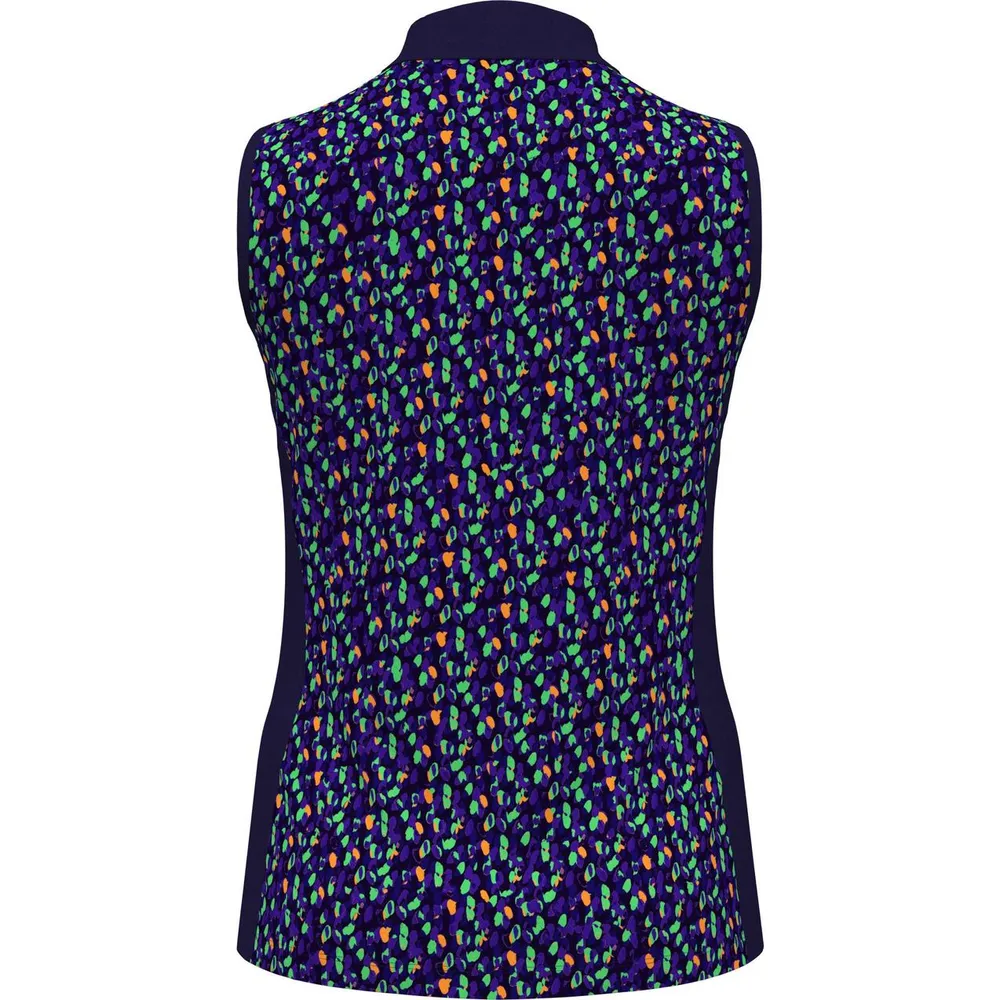 Women's Dab Print Sleeveless Top