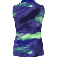 Women's Brushed Abstract Print Sleeveless Top