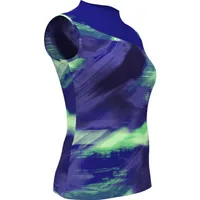 Women's Brushed Abstract Print Sleeveless Top