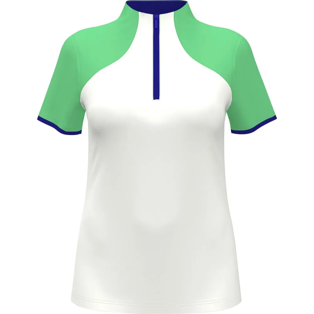 Women's Colourblock Short Sleeve Top