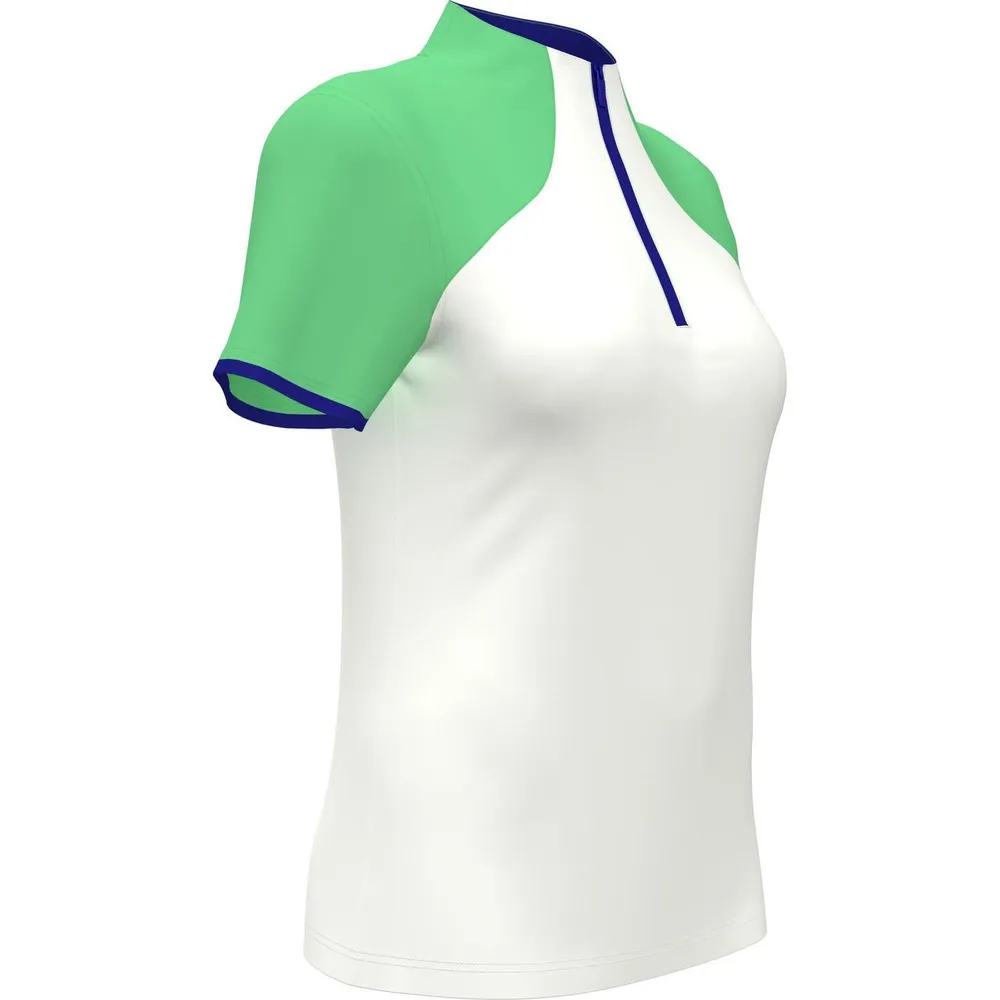 Women's Colourblock Short Sleeve Top