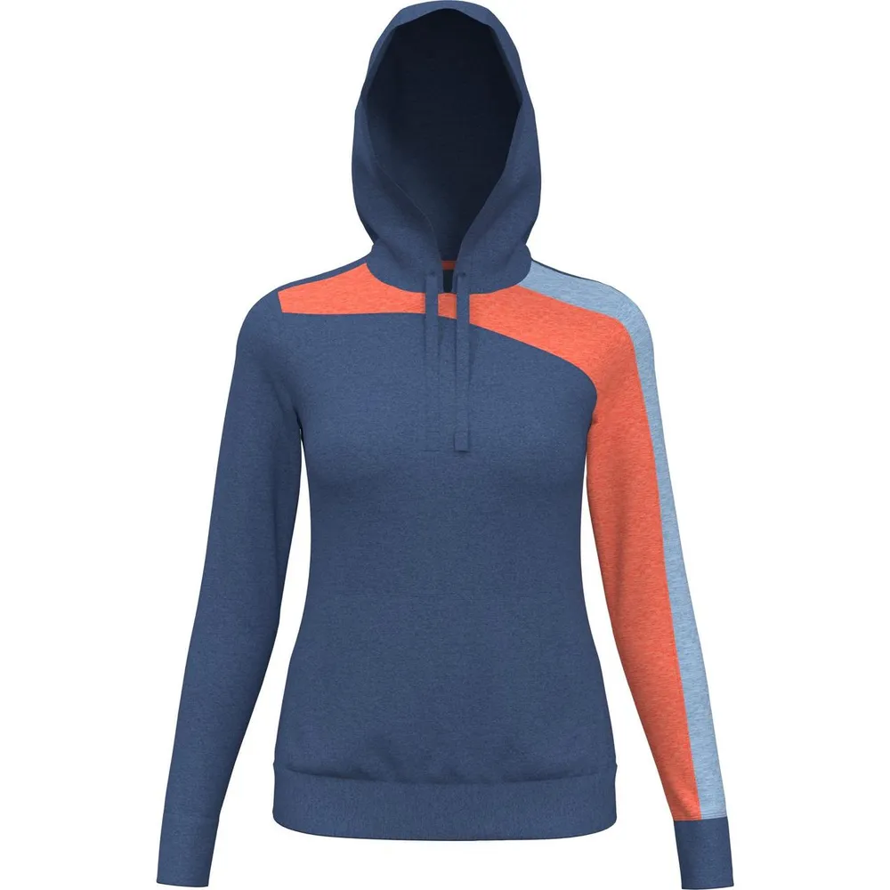 Women's Asymmetrical Blocked Hoodie