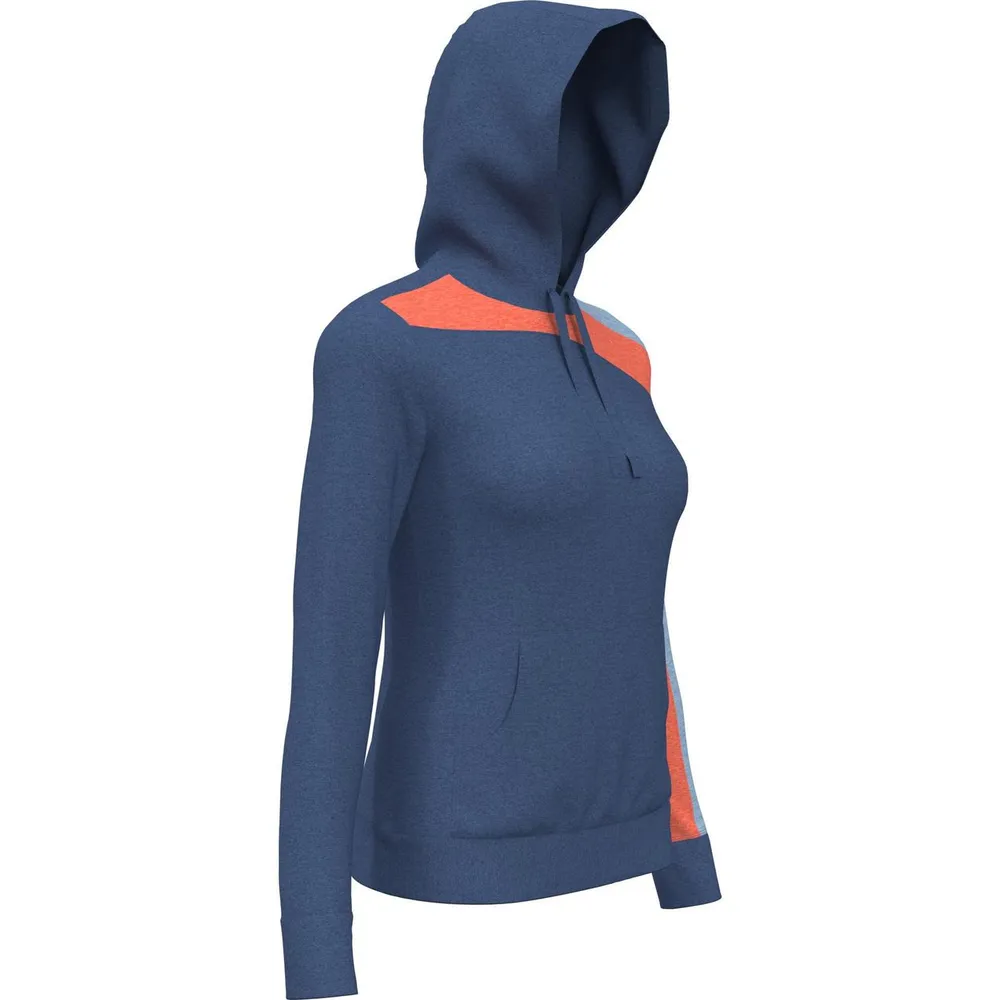 Women's Asymmetrical Blocked Hoodie