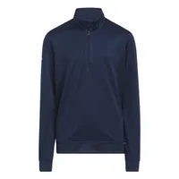 Boys 1/4 Zip Solid Layer Long Sleeve Top