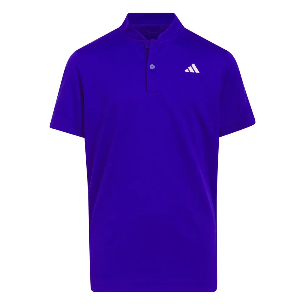 Boys Badge Short Sleeve Polo