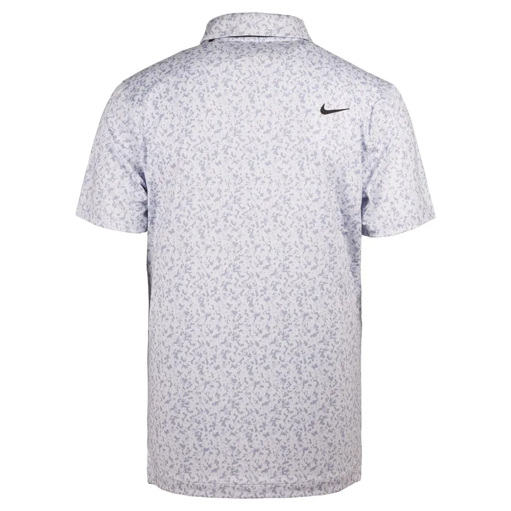 Men's Dri-FIT Tour Micro Camo Short Sleeve Polo