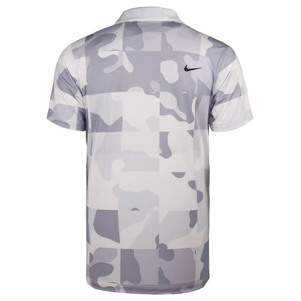 Men's Dri-FIT Tour Camo Grid Short Sleeve Polo