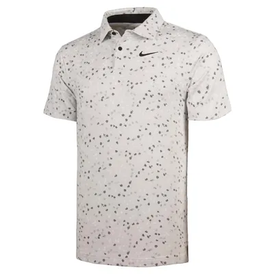 Men's Dri-FIT Tour Micro Floral Short Sleeve Polo