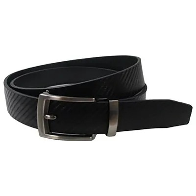 Men's Acu Fit Carbon Fibre Texture Belt