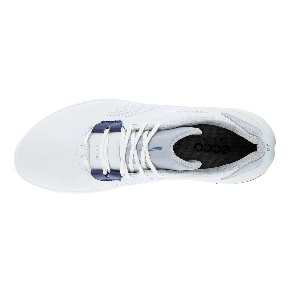 Men's BIOM G5 Spiked Golf Shoe - White/Blue