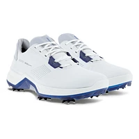 Men's BIOM G5 Spiked Golf Shoe - White/Blue