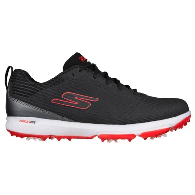 Men's Go Golf Pro 5 Hyper Spiked Shoe - Black