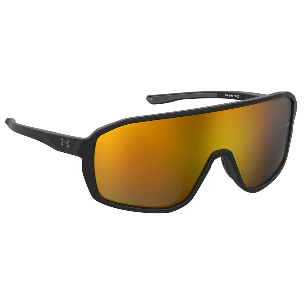 Gameday Matte Black/Orange ML Mirror Sunglasses