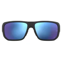 Attack 2 Matte Black-USA/ML Blue Mirror ANSI Sunglasses