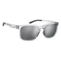 Unisex Assist 2 Crystal Clear/Chrome Mirror Sunglasses