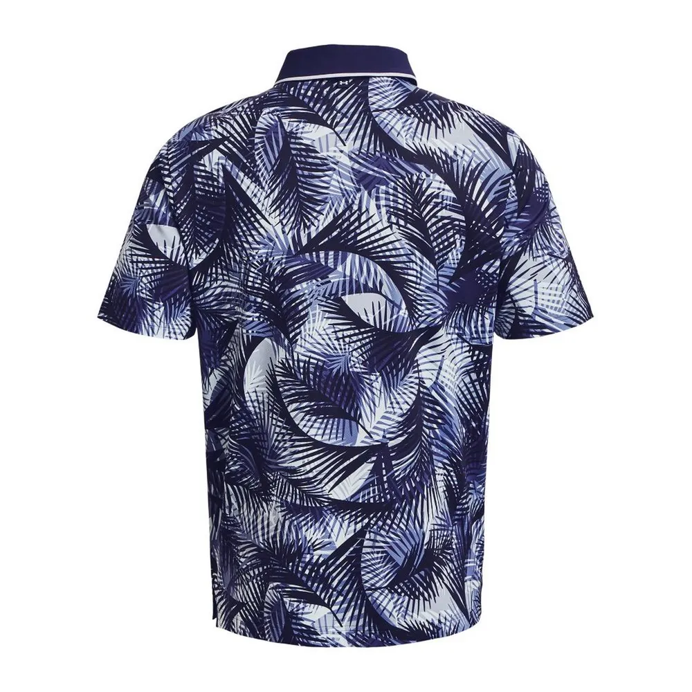 Men's Iso-Chill Graphic Palm Short Sleeve Polo