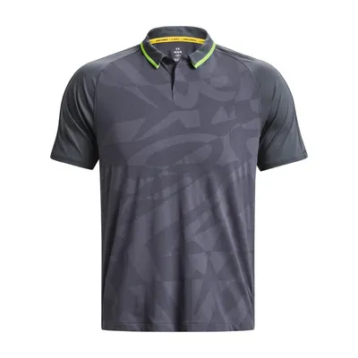 Men's Curry Souvenir Jacquard Short Sleeve Polo