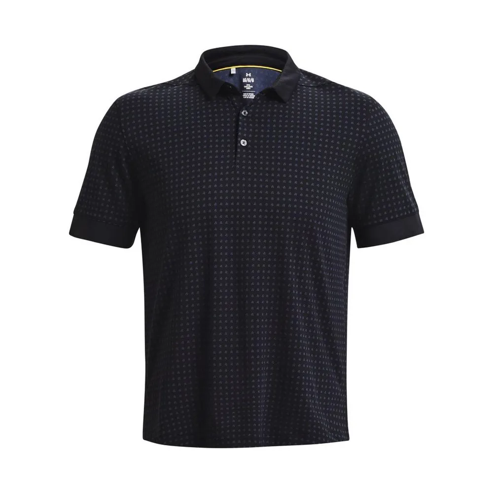 Men's Curry Micro Splash Short Sleeve Polo