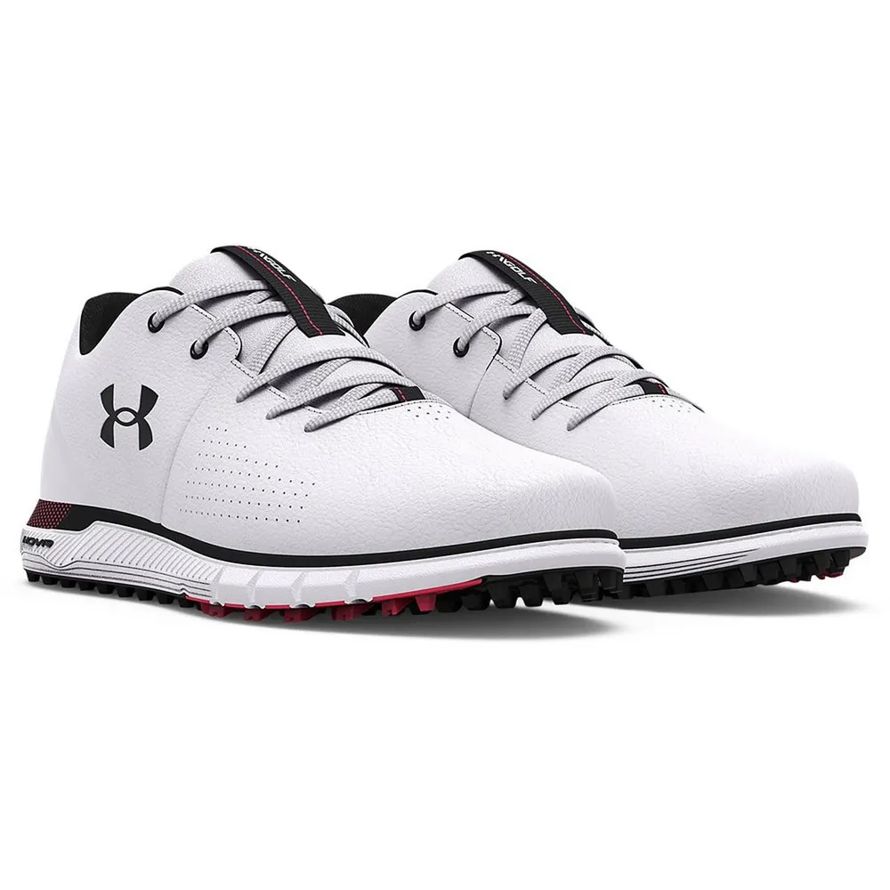 Men's HOVR Fade 2 SL Spikeless Golf Shoe - White/Black