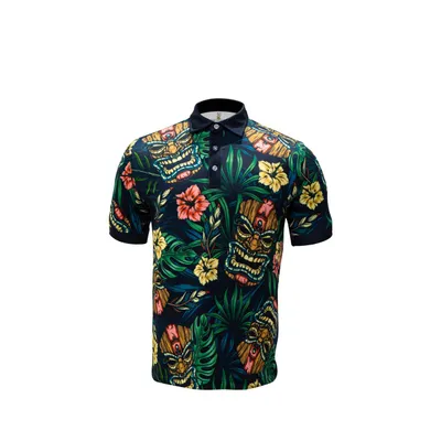 Men's Tiki Tiki Short Sleeve Polo