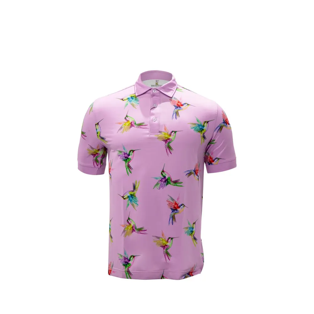 Men's Humming Bird Short Sleeve Polo