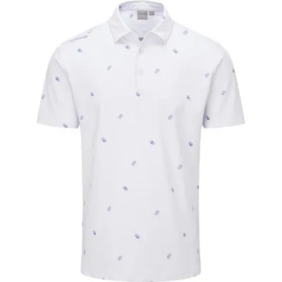 Men's Two Tone Short Sleeve Polo