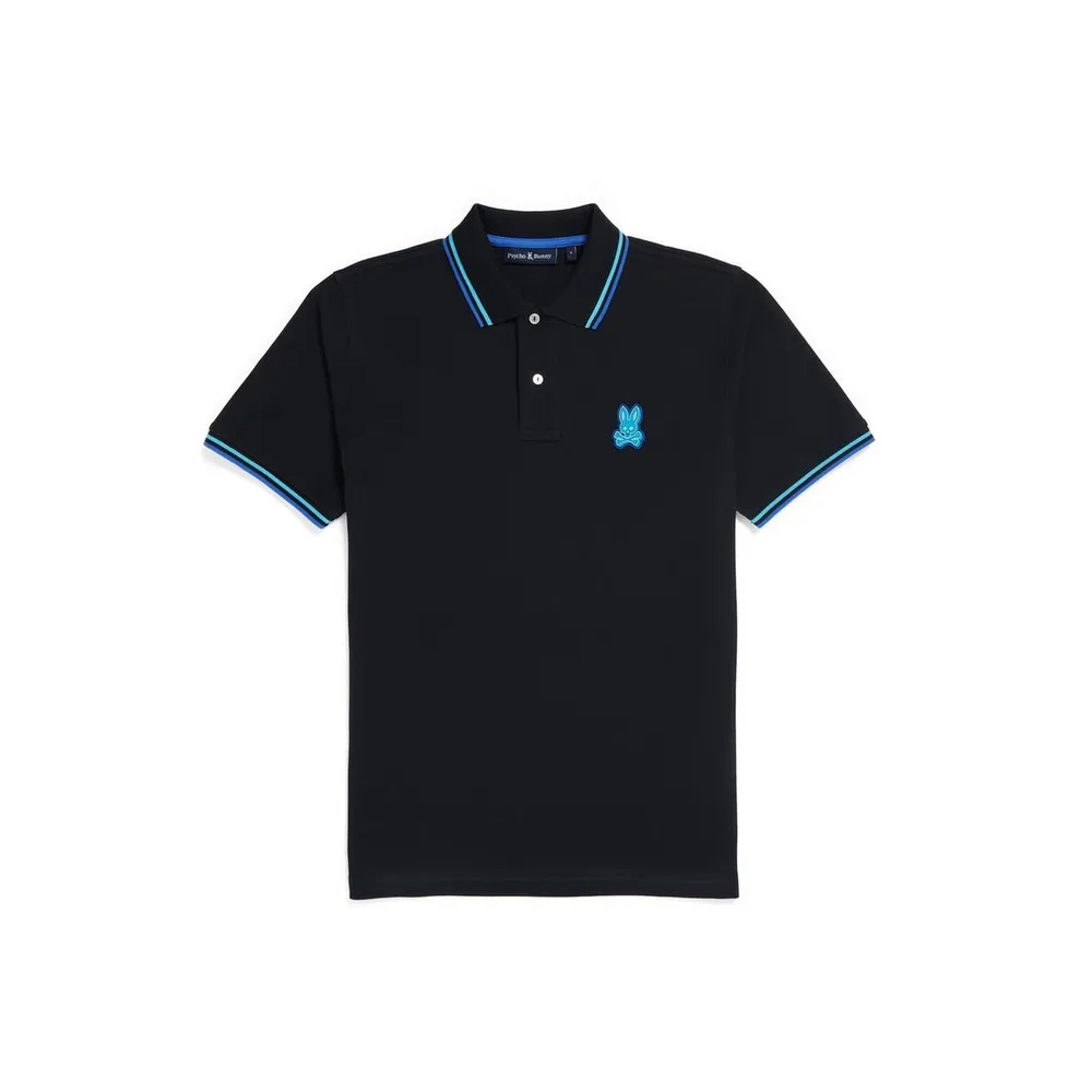 Men's Banks Pique Short Sleeve Polo