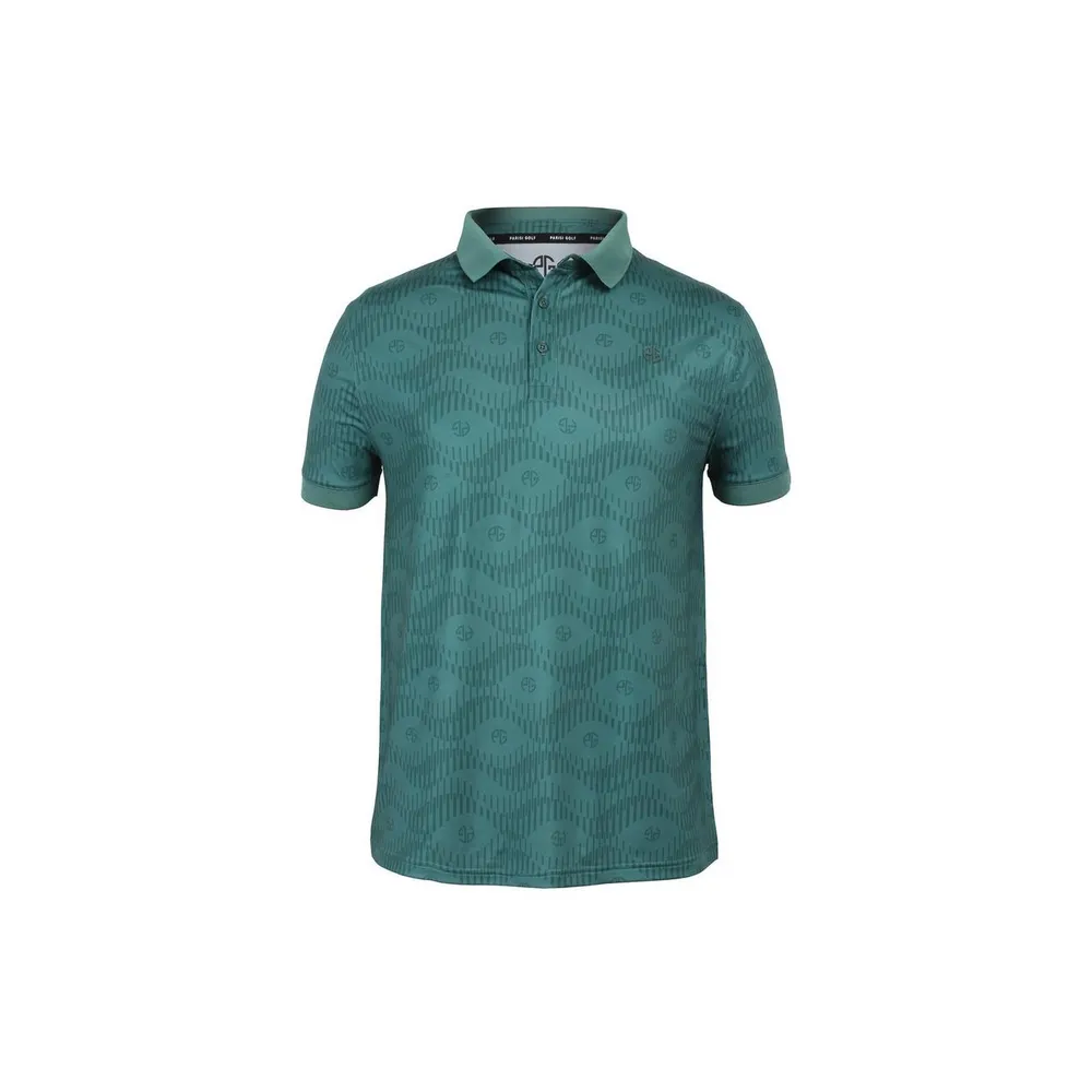 Men's All Over Print Short Sleeve Polo