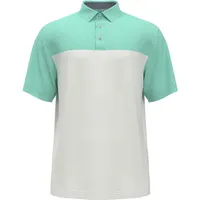 Men's Airflux Colour Block Short Sleeve Polo