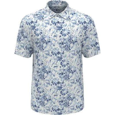 Men's Tie Dye Fireworks Short Sleeve Polo