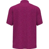 Men's Conversational Print Short Sleeve Polo