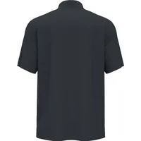 Men's Asymmetric Gradient Print Short Sleeve Polo