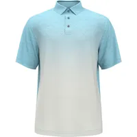 Men's Ombre Print Short Sleeve Polo