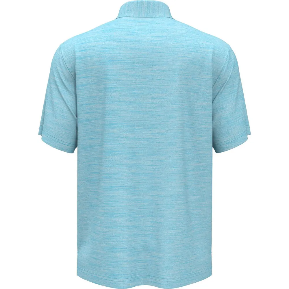 Men's Ombre Print Short Sleeve Polo